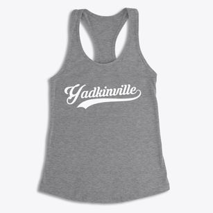Yadkinville North Carolina Vintage Team Women's Racerback Tank