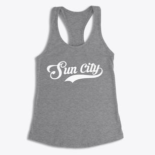 Sun City Arizona Vintage Team Women's Racerback Tank