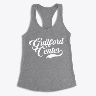 Guilford Center Connecticut Vintage Team Women's Racerback Tank