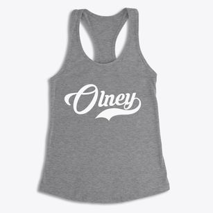 Olney Maryland Vintage Team Women's Racerback Tank