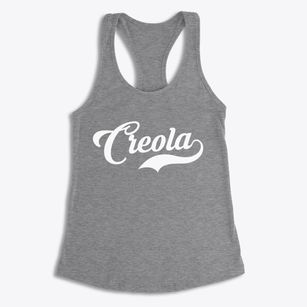 Creola Alabama Vintage Team Women's Racerback Tank