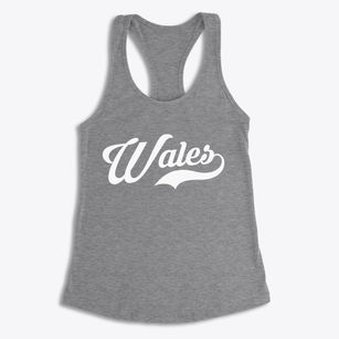 Wales Maine Vintage Team Women's Racerback Tank