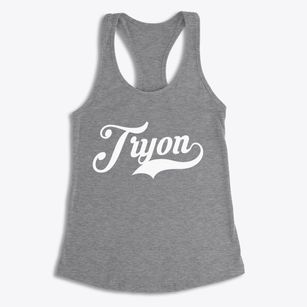 Tryon North Carolina Vintage Team Women's Racerback Tank
