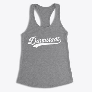 Darmstadt Indiana Vintage Team Women's Racerback Tank