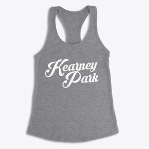 Kearney Park Mississippi Vintage Team Women's Racerback Tank