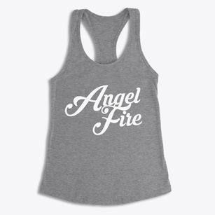 Angel Fire New Mexico Vintage Team Women's Racerback Tank