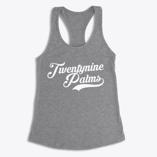 Twentynine Palms California Vintage Team Women's Racerback Tank
