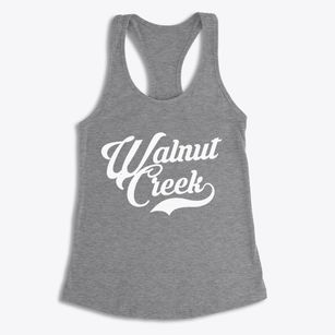 Walnut Creek North Carolina Vintage Team Women's Racerback Tank