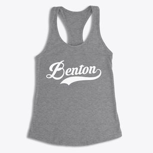 Benton Missouri Vintage Team Women's Racerback Tank
