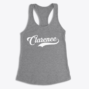 Clarence Missouri Vintage Team Women's Racerback Tank