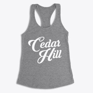Cedar Hill New Mexico Vintage Team Women's Racerback Tank