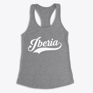 Iberia Ohio Vintage Team Women's Racerback Tank