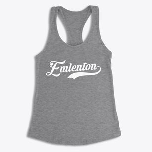 Emlenton Pennsylvania Vintage Team Women's Racerback Tank