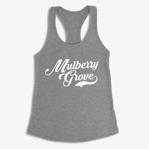 Mulberry Grove Illinois Vintage Team Women's Racerback Tank
