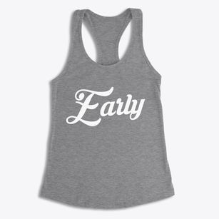 Early Iowa Vintage Team Women's Racerback Tank