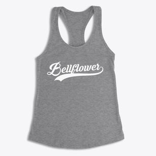 Bellflower Illinois Vintage Team Women's Racerback Tank