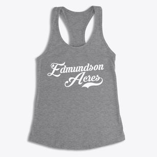 Edmundson Acres California Vintage Team Women's Racerback Tank