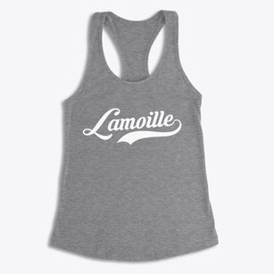 Lamoille Nevada Vintage Team Women's Racerback Tank