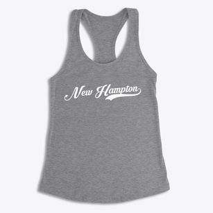 New Hampton Missouri Vintage Team Women's Racerback Tank