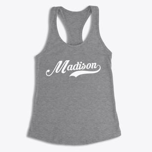 Madison New Jersey Vintage Team Women's Racerback Tank