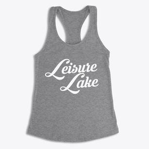 Leisure Lake Missouri Vintage Team Women's Racerback Tank