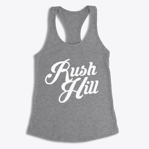 Rush Hill Missouri Vintage Team Women's Racerback Tank