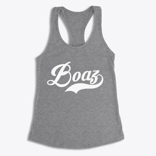 Boaz Wisconsin Vintage Team Women's Racerback Tank