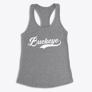 Buckeye Iowa Vintage Team Women's Racerback Tank