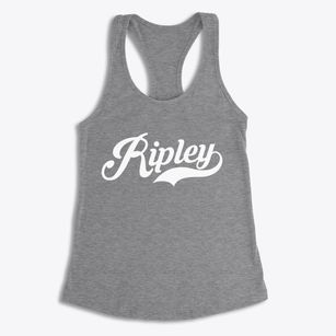 Ripley Illinois Vintage Team Women's Racerback Tank