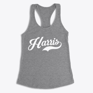 Harris Kansas Vintage Team Women's Racerback Tank