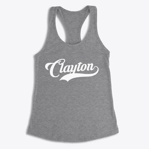 Clayton Idaho Vintage Team Women's Racerback Tank