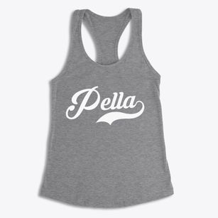 Pella Iowa Vintage Team Women's Racerback Tank