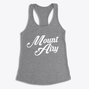 Mount Airy Maryland Vintage Team Women's Racerback Tank