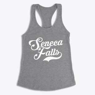 Seneca Falls New York Vintage Team Women's Racerback Tank
