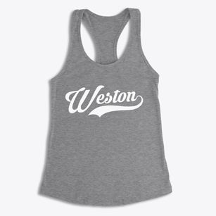 Weston Florida Vintage Team Women's Racerback Tank