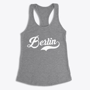 Berlin New Jersey Vintage Team Women's Racerback Tank