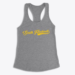 South Hooksett New Hampshire Vintage Team Women's Racerback Tank