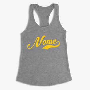 Nome Alaska Vintage Team Women's Racerback Tank