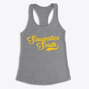 Saugerties South New York Vintage Team Women's Racerback Tank