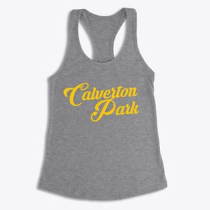Calverton Park Missouri Vintage Team Women's Racerback Tank