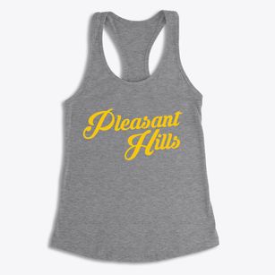Pleasant Hills Ohio Vintage Team Women's Racerback Tank