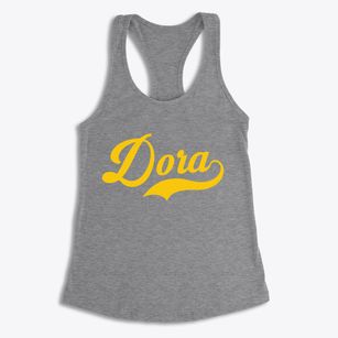 Dora New Mexico Vintage Team Women's Racerback Tank