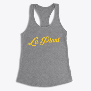 La Plant South Dakota Vintage Team Women's Racerback Tank