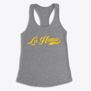 La Homa Texas Vintage Team Women's Racerback Tank