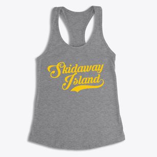 Skidaway Island Georgia Vintage Team Women's Racerback Tank