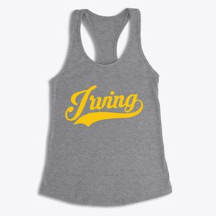 Irving Texas Vintage Team Women's Racerback Tank