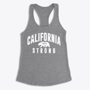  California Strong Women's Racerback Tank