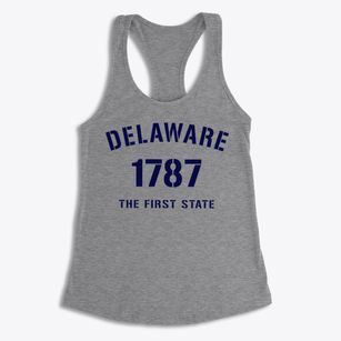  Delaware Established Women's Racerback Tank