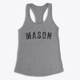 Mason Illinois Timeless Retro Women's Racerback Tank