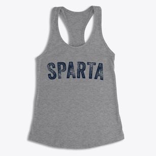 Sparta Tennessee Timeless Retro Women's Racerback Tank